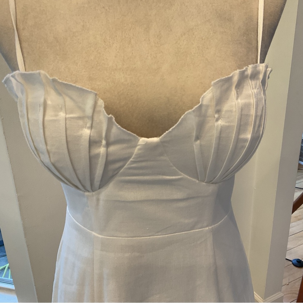 Selfie Leslie White Bustier Mini Dress - Picture 3 of 11